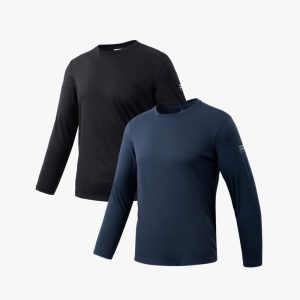 COMBO 2 Áo Giữ Nhiệt Thiết Kế Basic, Co Dãn 7ATOT301 (Màu ngẫu nhiên)